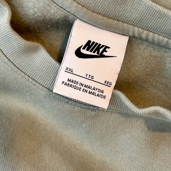 NIKE Club Fleece Oversized French Terry Crew Casual Athleisure NWT Men's XXL - Picture 6 of 11